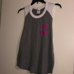 NWOT Victoria Secret Pink Tank Top Shirt